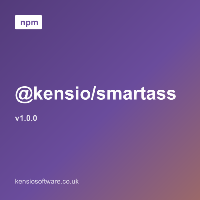 @kensio/smartass type narrowing assertion function npm package